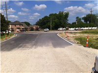 A new crossing at Easley Melancon Rd.