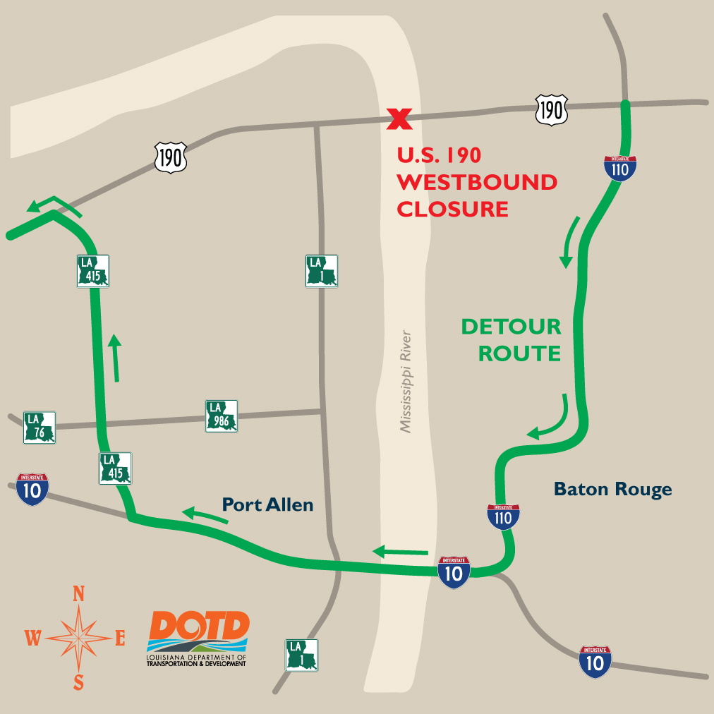 detour map detour map